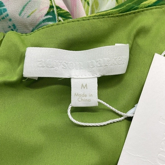 Adyson Parker NWT Spring Palms Spaghetti Strap Off Shoulder Flutter Dress - Picture 7 of 10